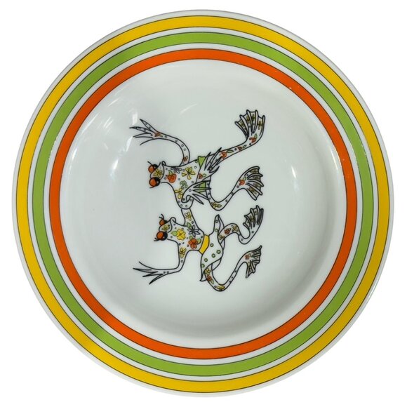 Set Of 4 Zoophisticates By Gant Gaither Bowls Animal Design Porcelain 8.25 Inch - Picture 9 of 12